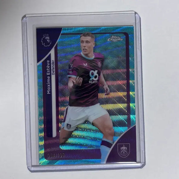 [BUNJANG] Burnley Esteve Limited Edition 199 Soccer Card / 번리 에스테브 199한정 축구 카드