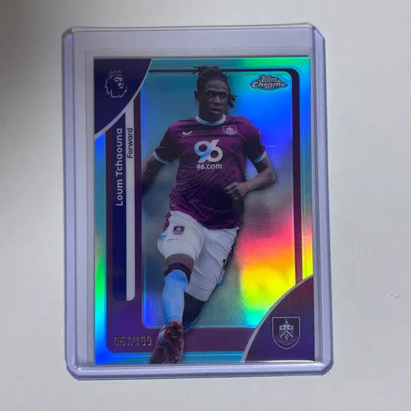 [BUNJANG] Burnley Tchana Forward Limited Edition 150 Football Card / 번리 테차우나 포워드 150한정 축구 카드