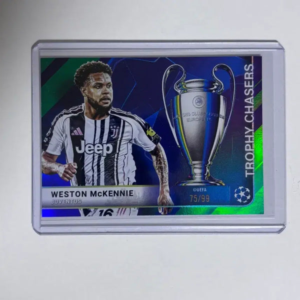 [BUNJANG] Juventus Weston McKennie 99 Limited Edition Soccer Card 75/99 / 유벤투스 웨스턴 맥케니 99한정 축구 카드