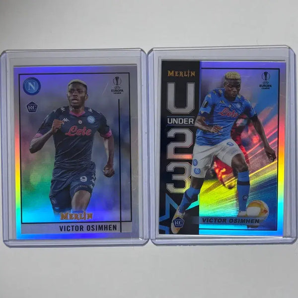 [BUNJANG] Victor Osimhen Rookie Refractor Card Bundle / 나폴리 오시멘 루키 리플렉터 카드 일괄