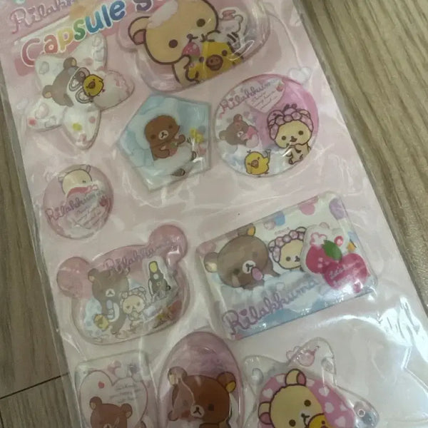[BUNJANG] Rilakkuma 2013 Capsule Stickers / 2013년 리락쿠마 캡슐 스티커