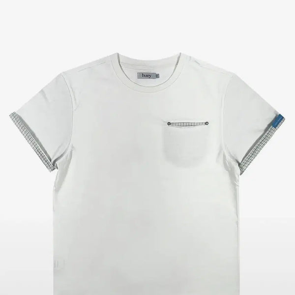 [BUNJANG] Hui Pocket T-Shirt White / 휴이 포켓 반팔티 흰색