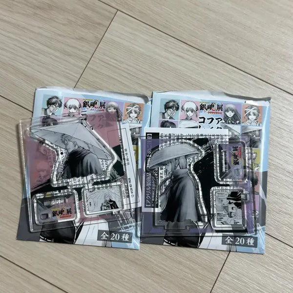 [BUNJANG] Gintama Original Art Exhibition Abuto Mutsu Yato Tribe Acrylic Stand / 은혼 원화전 아부토 무츠 아크릴 야토족