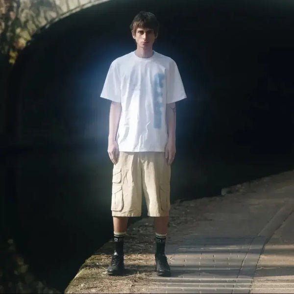 [BUNJANG] ERTR Cargo Bermuda Shorts Dark Beige / 이알티알 Cargo Bermuda Pants Dark Beige