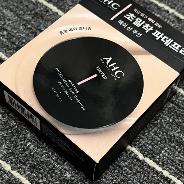 [BUNJANG] AHC Tinted Mesh Sun Cushion Natural Beige / 미개봉 새상품) AHC 틴티드 메쉬 선쿠션 내추럴베이지
