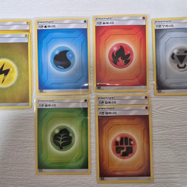 [BUNJANG] Pokemon Energy Cards Bundle Set / 포켓몬 에너지 카드 일괄 판매
