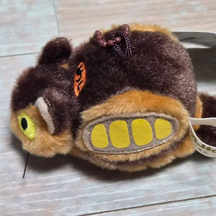 [BUNJANG] My Neighbor Totoro Catbus Plush Keychain / 이웃집토토로 고양이버스 인형 키링