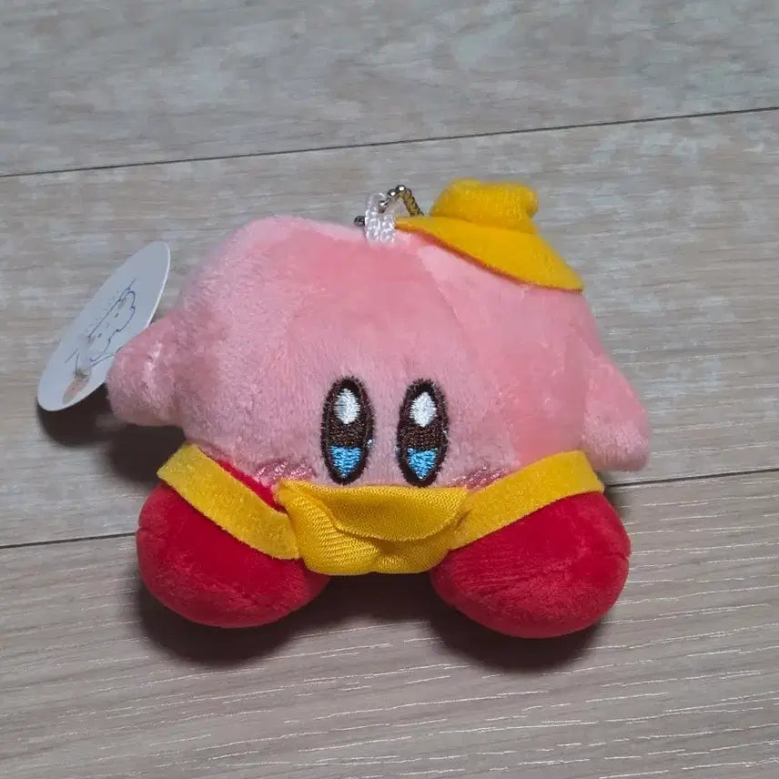 [BUNJANG] Pink Kirby Plush Keychain / 핑크색 커비 인형 키링