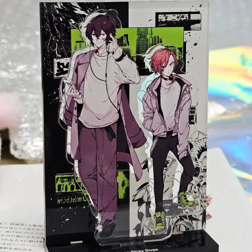 [BUNJANG] Bungo Stray Dogs Dazai Chuuya Acrylic Diorama Stand (Sealed) / (미개봉) 문스독 다자이 츄야 아크릴 스탠드 디오라마