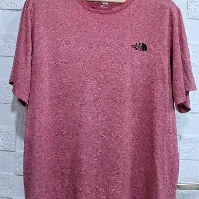 [BUNJANG] The North Face Melange Pink Functional Short Sleeve T-Shirt XL / (R)노스페이스 반팔 기능티 멜란지 핑크 XL
