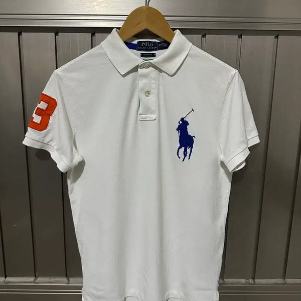 [BUNJANG] Polo Ralph Lauren Big Pony White Short Sleeve T-Shirt / 폴로 랄프로렌 빅포니 화이트 pk 반팔 티셔츠