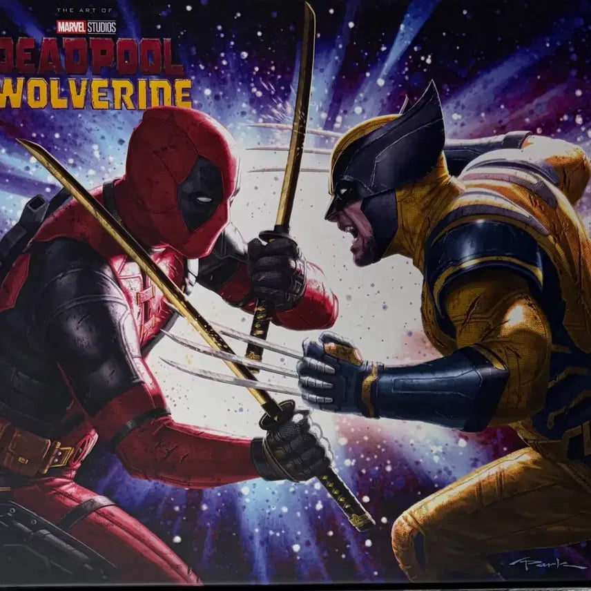 [BUNJANG] Deadpool & Wolverine Art Book & Setting Collection / 데드풀과 울버린 아트북 설정집
