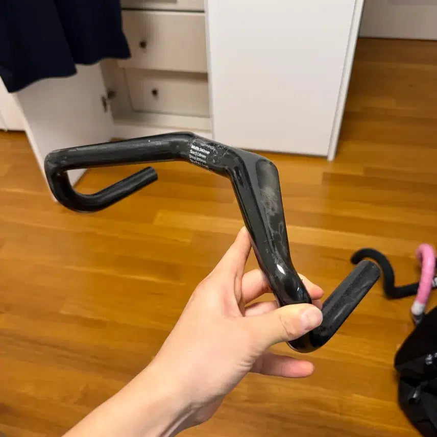 [BUNJANG] Velobuild Carbon Track Handlebar 34 Size / 벨로빌드 카본 트랙바 34사이즈