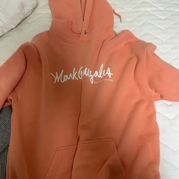 [BUNJANG] Mark Gonzales Hoodie Orange / 마크곤잘레스 후드티