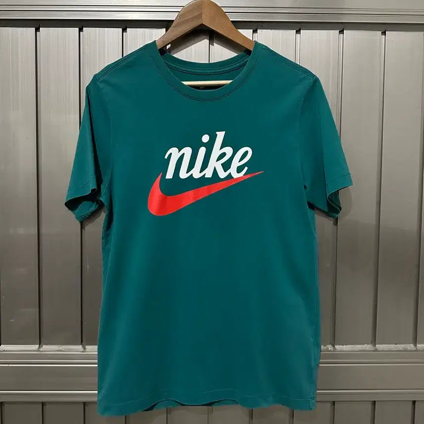 [BUNJANG] Nike NSW Script Logo Short Sleeve T-Shirt / 나이키 NSW 스우시 필기체 로고 반팔 티셔츠