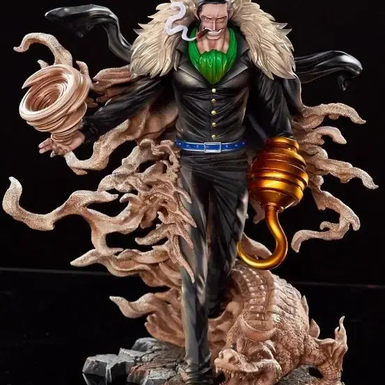 [BUNJANG] Brain Hole Crocodile Resin Statue / 원피스레진 brain hole크로커다일 파손
