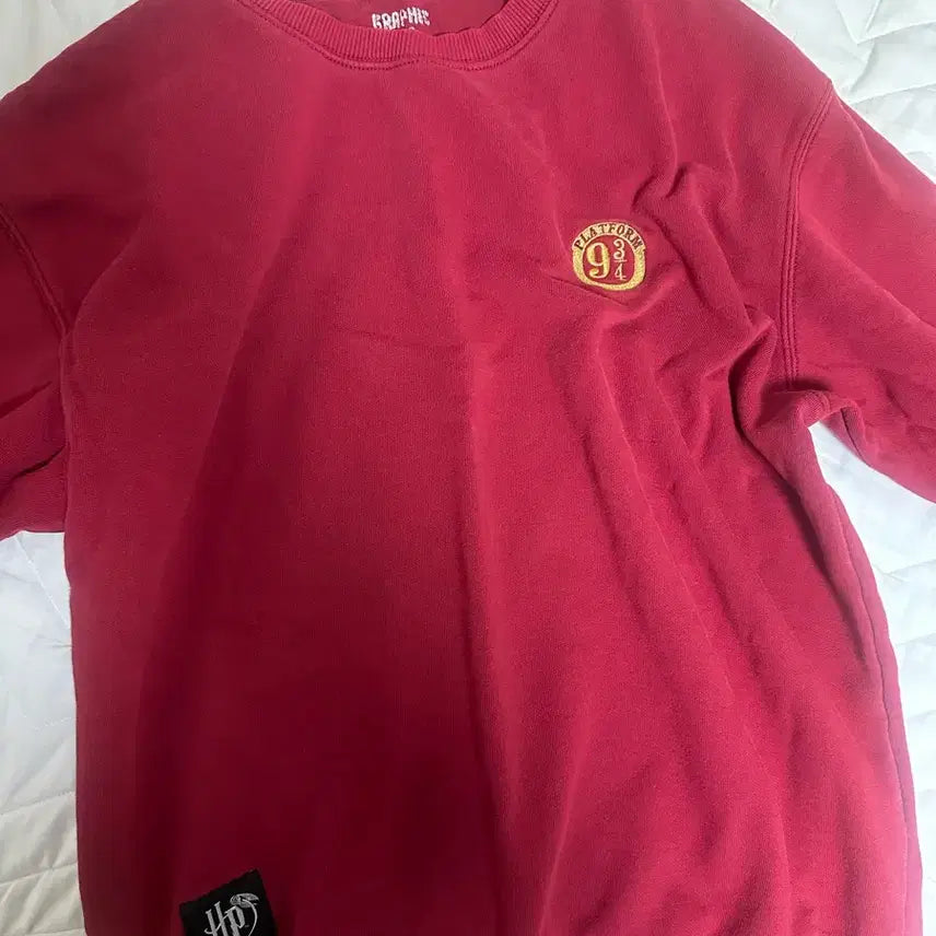 [BUNJANG] Harry Potter Red Sweatshirt T-Shirt / 해리포터 레드 맨투맨 티셔츠