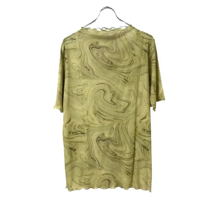 [BUNJANG] Me+select Pattern Mesh Short Sleeve Tee / Me+select Pattern Mesh Tee