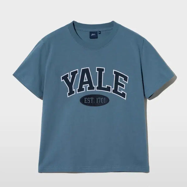 [BUNJANG] Yale Cropped T-Shirt / 예일 크롭반팔티