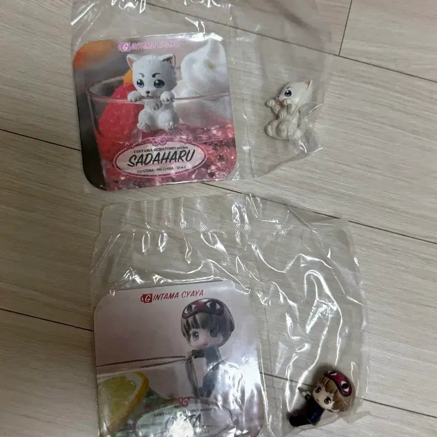 [BUNJANG] Gintama Ochakomo Okita Sougo & Sadaharu Figure / 은혼 오챠토모 오키타 소고 사다하루