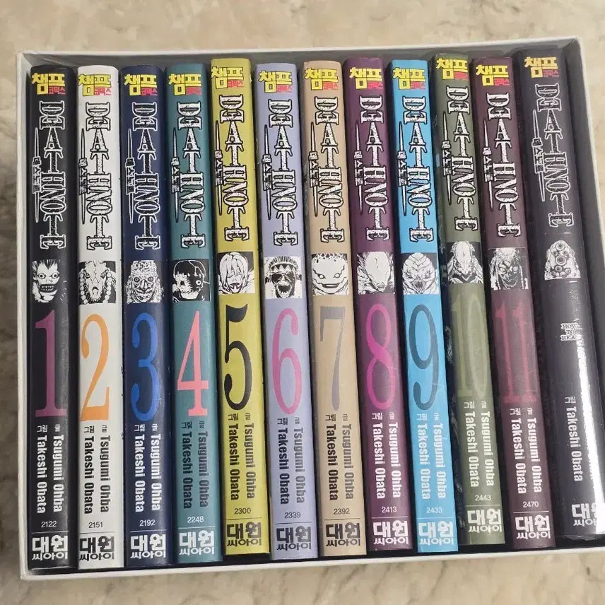 [BUNJANG] Death Note Complete Series Special Limited Box Set + Finger Dolls / 데스노트 전권 스페셜 한정 박스세트+손가락 인형