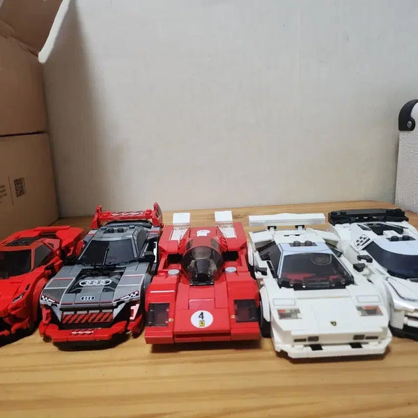 [BUNJANG] LEGO Speed Champions Car Set 5 Types / 레고 스피드챔피언  자동차 세트 5종 (페라리, 아우디, 람보르기니 등)