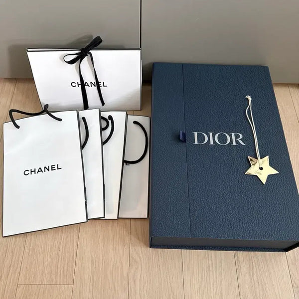 [BUNJANG] Dior Chanel Authentic Shopping Bag Box Set / [디올,샤넬] 정품쇼핑백 박스세트.