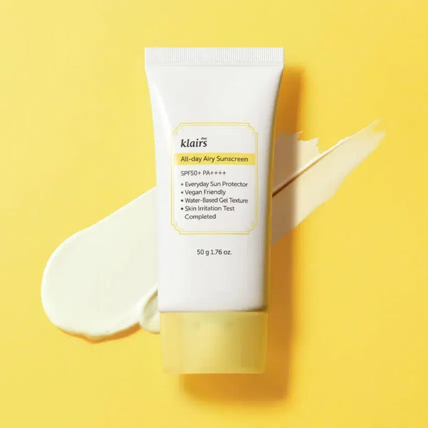 [BUNJANG] Dear, Klairs All Day Airy Sunscreen SPF50+ PA++++ (50g) - Bundle Set of 4 / 4개 일괄 디어, 클레어스 올 데이 에어리 선스크린 50g