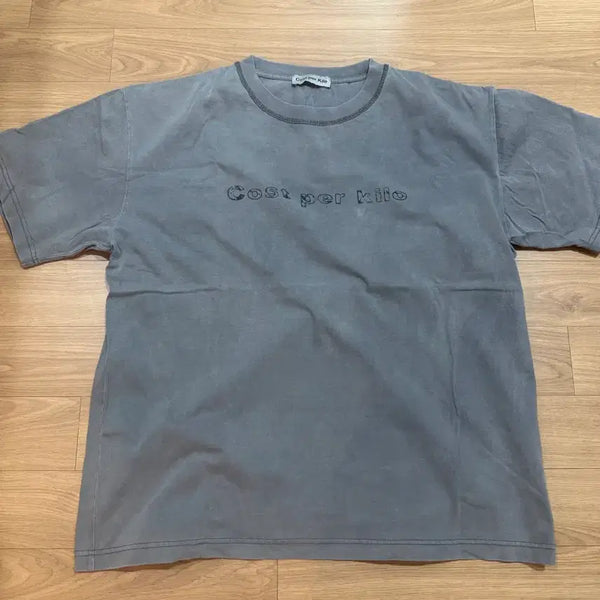 [BUNJANG] Cost Per Killo Short Sleeve T-Shirt / [L] 코스트퍼킬로 반팔