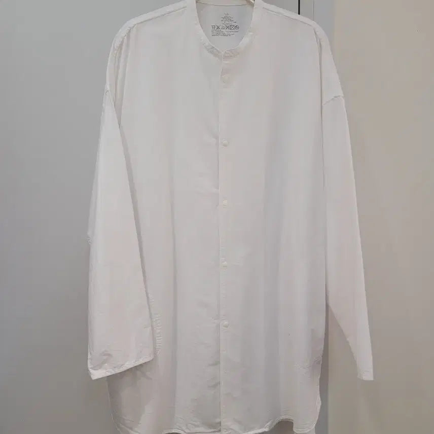 [BUNJANG] Muji Loose Fit White Shirt Men's XL / 무인양품 루즈핏 화이트 셔츠 남성용 XL사이즈 빅사이즈