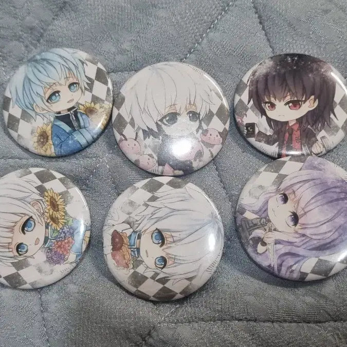 [BUNJANG] Lee Young Shil Fan-Made Button Badges Set (6 pcs) / 이영싫 동인 캔뱃지 6개