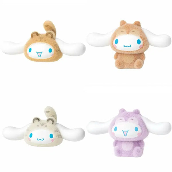 [BUNJANG] Sanrio Forest Friends Fluffy Figure Cinnamoroll Bundle Set / 산리오 숲속 동물 친구들 플로키 피규어 시나모롤 일괄