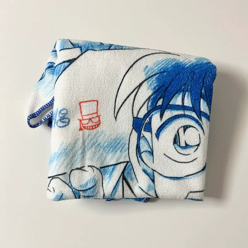 [BUNJANG] Detective Conan: The Fist of Blue Sapphire Large Towel Kaito Kid / 명탐정 코난 감청의 권 대형 타올 괴도키드