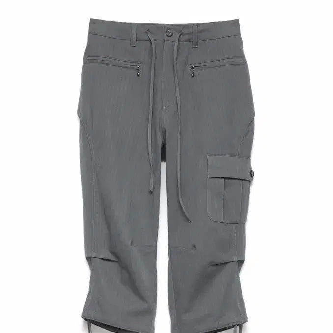 [BUNJANG] Haechingroom Herringbone Capri Pants Graphite Size 1 / 해칭룸 카프리 팬츠 헤링본 그래파이트 1 사이즈