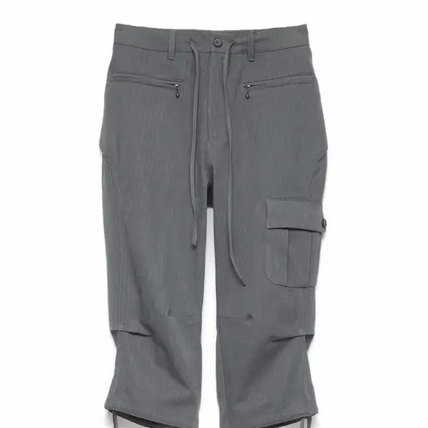 [BUNJANG] Haechingroom Herringbone Capri Pants Graphite Size 1 / 해칭룸 카프리 팬츠 헤링본 그래파이트 1 사이즈