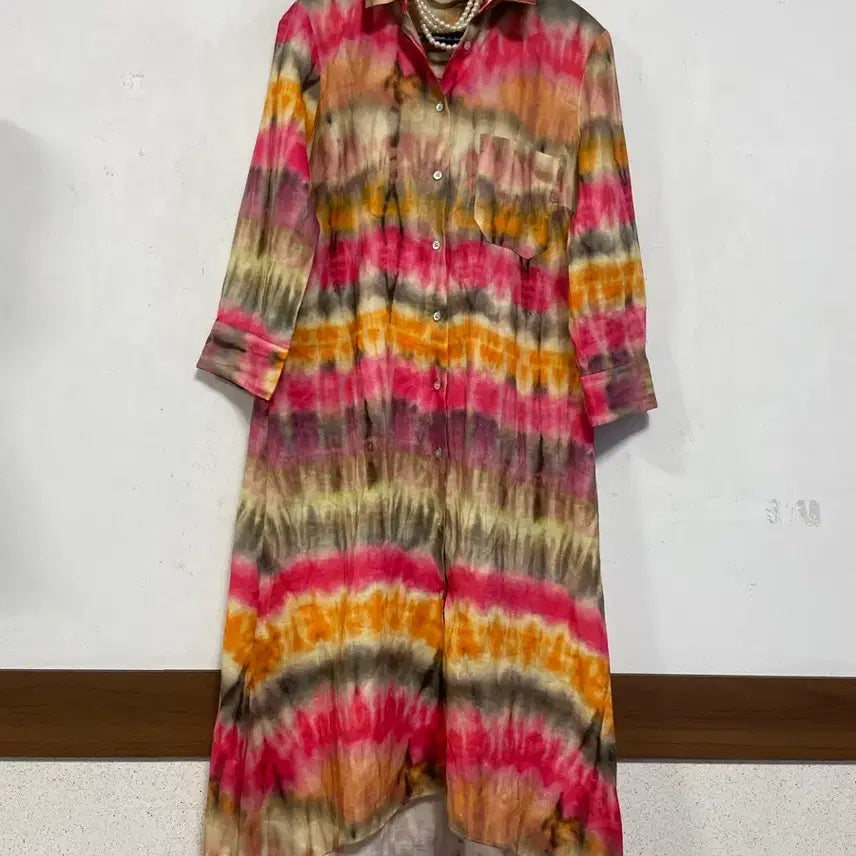 [BUNJANG] Zara Linen Long Shirt Dress / 특가새)N6720 zara 린넨 롱 셔츠 원피스.롱 셔츠