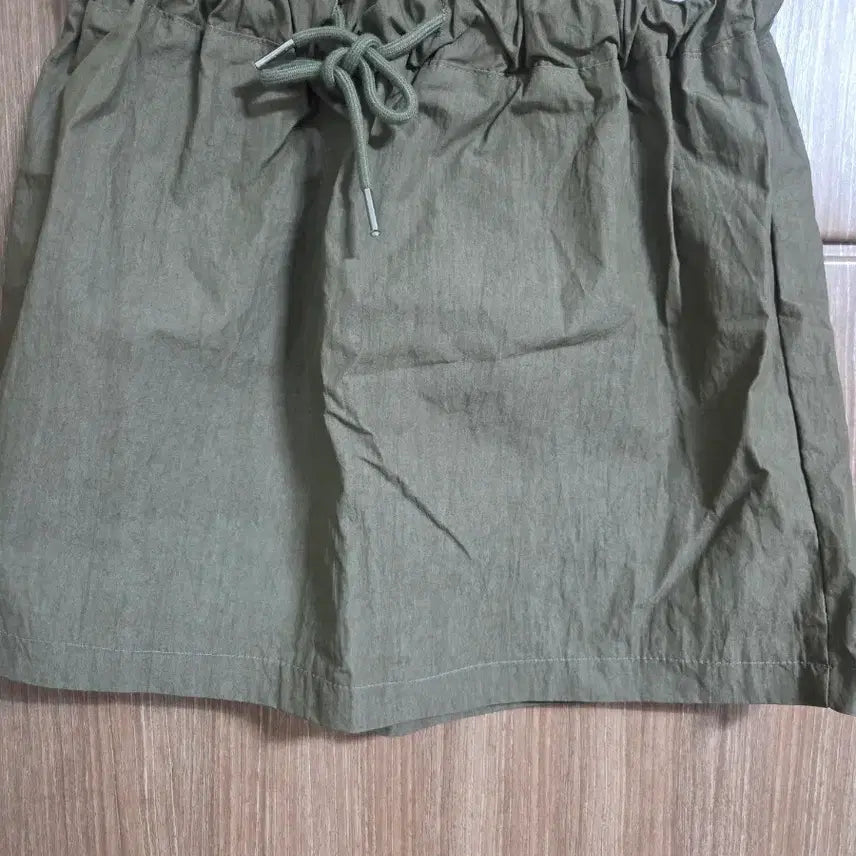 [BUNJANG] Khaki Woven Skirt One Size / 카키 우븐 스커트 프리사이즈