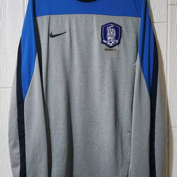[BUNJANG] Nike South Korea National Team 14-15 Long Sleeve Training Top XXL / 나이키 14-15 대한민국 국대 긴팔 트레이닝 탑