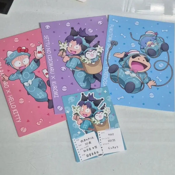 [BUNJANG] Nintama Sanrio Collaboration Cafe POB Bundle Set / 닌타마 산리오 콜라보 카페 특전 일괄