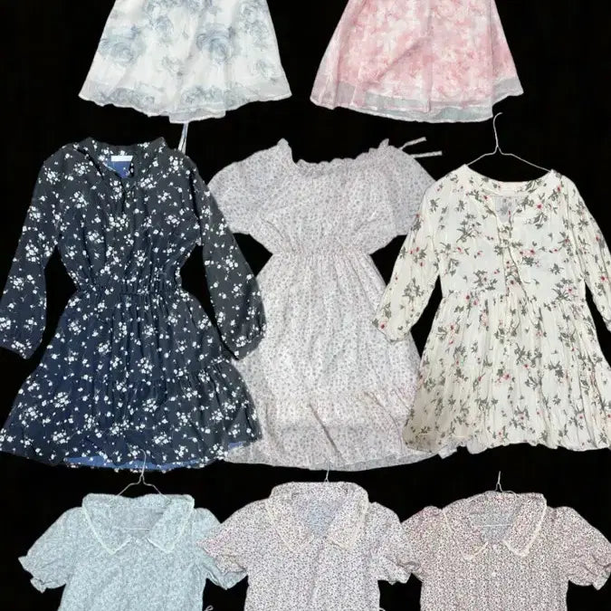 [BUNJANG] Bundle Set - One-Piece Dresses, Two-Piece Sets, and Skirts / 원피스