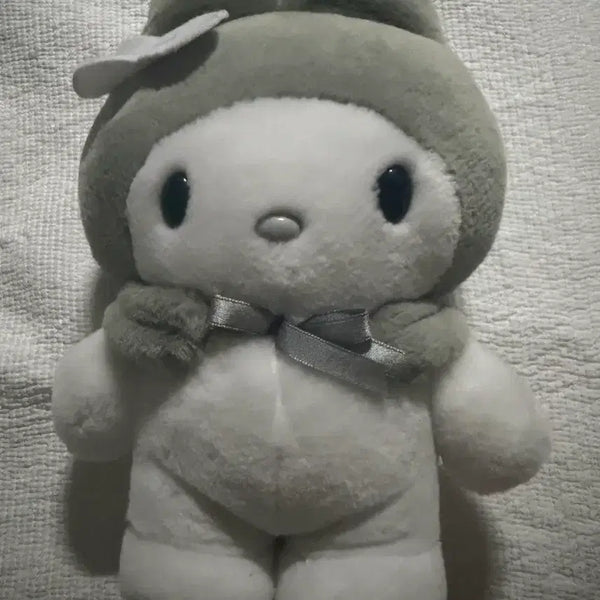 [BUNJANG] Sanrio My Melody Classic Mono Black and White Plush / 고전 모노 흑백 마이멜로디