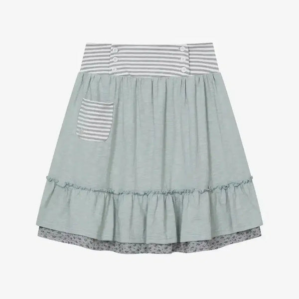 [BUNJANG] Bauff Button-Up Pocket Midi Skirt (Mint) / (새상품) 바우프 버튼업 포켓 미디 스커트 치마 (민트)