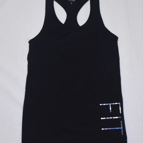 [BUNJANG] Dynafit Vintage Black Tank Top M (95) - Running Wear / 다이나핏 빈티지 블랙 탱크탑 M 95 러닝웨어