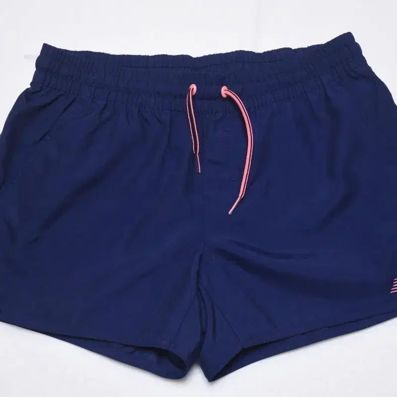[BUNJANG] New Balance Navy Training Shorts with Pink Accents / New Balance 네이비 반바지 핑크 포인트 거의 새상품