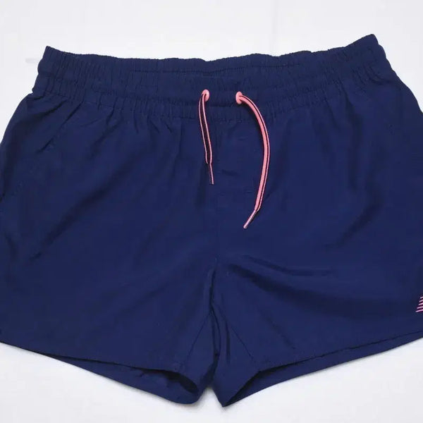 [BUNJANG] New Balance Navy Training Shorts with Pink Accents / New Balance 네이비 반바지 핑크 포인트 거의 새상품