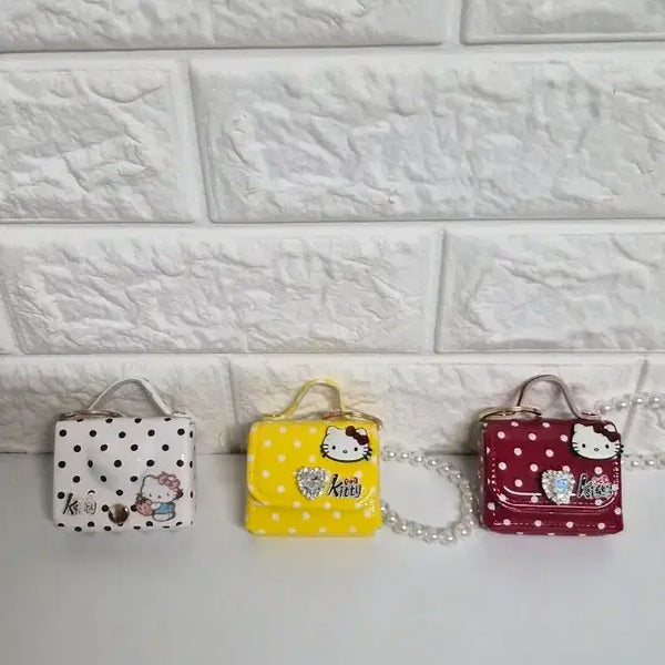 [BUNJANG] Hello Kitty Mini Pouch 3-Piece Set / 헬로키티 미니 백 3종 세트