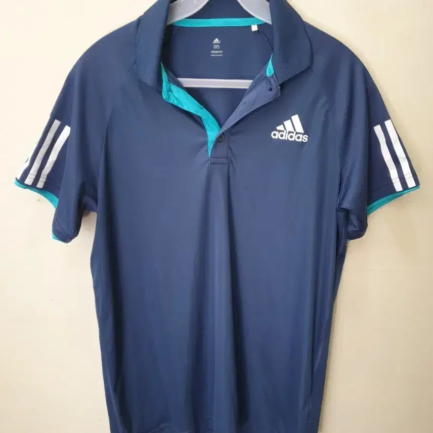 [BUNJANG] Adidas 2016 Functional Collar Short Sleeve T-Shirt Size 95 / 95 아디다스 기능성 카라 반팔 16년식