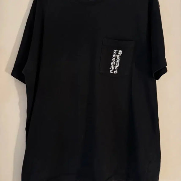 [BUNJANG] Chrome Hearts Pocket T-Shirt Black XL / 크롬하츠 포켓 반팔 티셔츠 XL