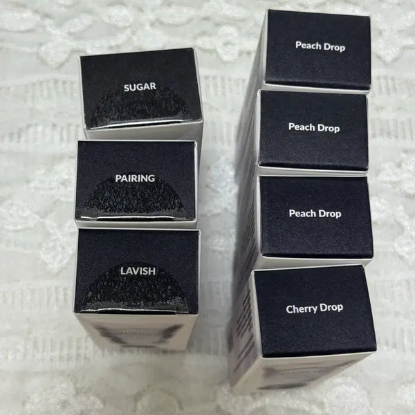 [BUNJANG] Mujer Mansion Objet Liquid & Objet Glossy Lip Tint / 무지개맨션 오브제리퀴드 래비쉬,페어링,슈가 / 오브제글로시 피치드롭,체리