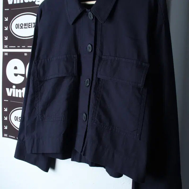 [BUNJANG] 8seconds Zip-up Windbreaker Jumper Jacket / W(S-M) 에잇세컨즈 집업 바람막이 점퍼자켓 트러커-H34895